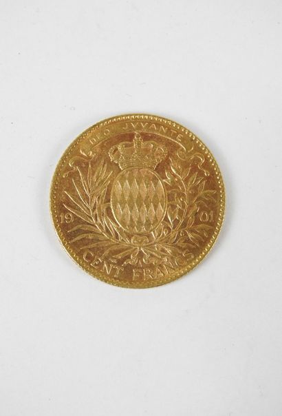 MONACO. 100 francs Albert I prince of Monaco...