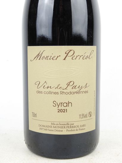 1 bottle Domaine Monier Perréol Syrah rouge...