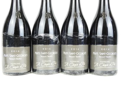 4 Bottles NUITS SAINT GEORGES Village Vieilles...