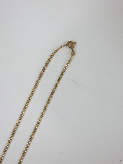 CHAIN in yellow gold 750/1000e. 2.55g. L.56...