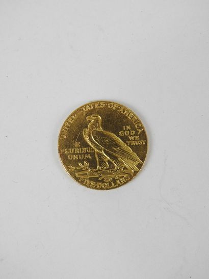USA. 5 dollars gold 