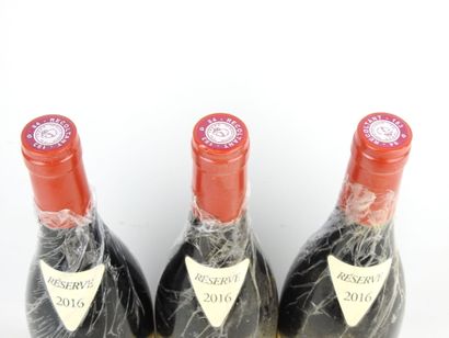 3 bottles Château des Tours Côtes du Rhône...