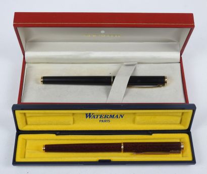 WATERMAN . Stylo plume. Avec coffret. On...