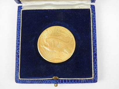Currency 20 US dollars 1927 in gold