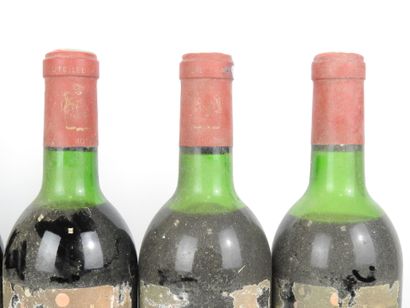 6 bottles Château Mouton-Rothschild 1971....