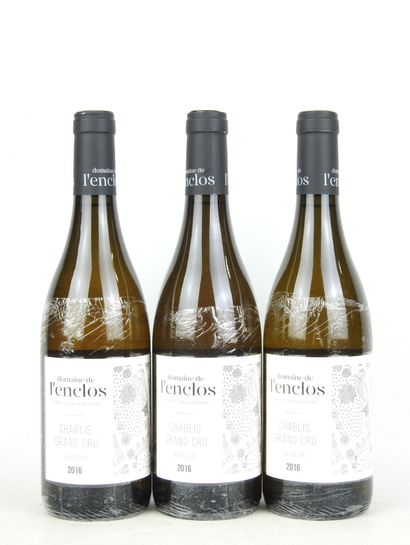 3 Bottles CHABLIS Vaudésir 