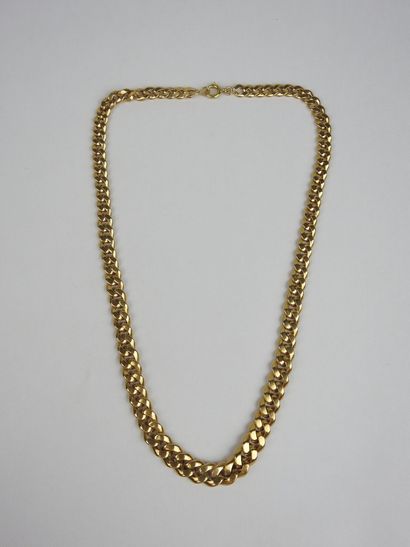 Choker necklace in gold 750 thousandths 19.3...