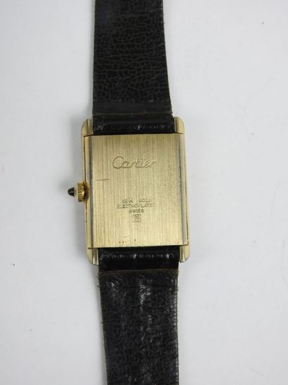 CARTIER - Paris. Must modèle Tank ladies'...