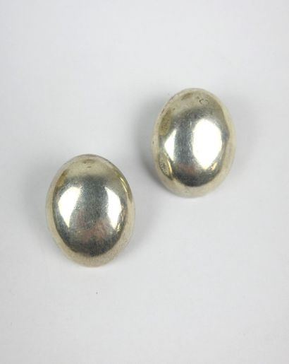 Pair of 925/1000 sterling silver EAR CLIPS...