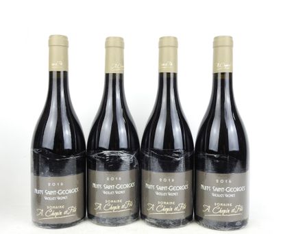 4 Bottles NUITS SAINT GEORGES Village Vieilles...
