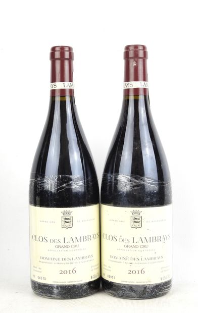 2 bottles Clos des Lambrays 