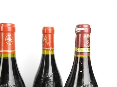 8 bottles including 3 Crozes-Hermitages 2019,...