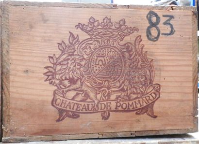 12 bottles Château de Pommard Jean-Louis...