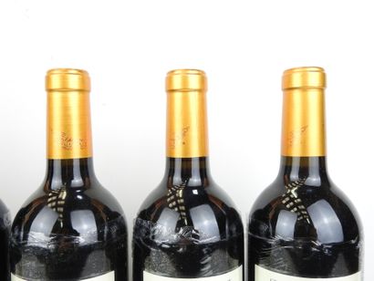 6 Bottles COTE DE BLAYE Gold Le Valentin...