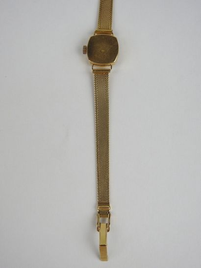 ELIX: Ladies' watch in 750 thousandths gold,...