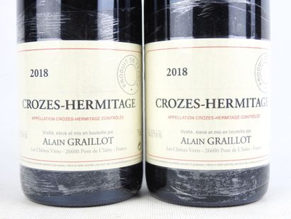2 Bottles CROZES HERMITAGE red 