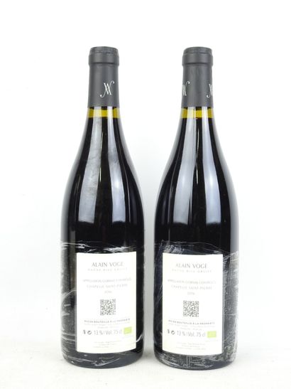 2 Bottles CORNAS Alain Voge 