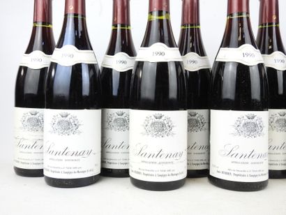 12 bottles SANTENAY Louis Duchemin 1990