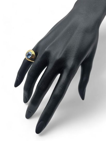 925-millimeter silver signet ring set with...