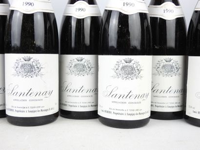 12 bottles SANTENAY Louis Duchemin 1990