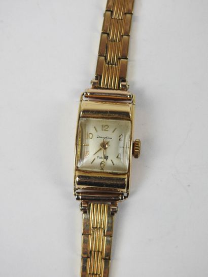 LIP - DAUPHINE: Ladies' watch 18K yellow...