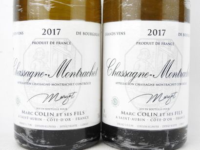 2 Bottles CHASSAGNE MONTRACHET MARGOT, white...
