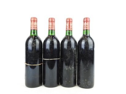 4 bottles Château Mouton Rothschild Pauillac,...