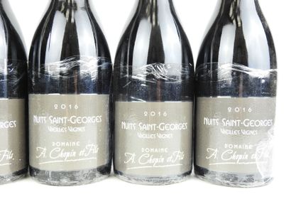 6 Bottles NUITS SAINT GEORGES Village Vieilles...