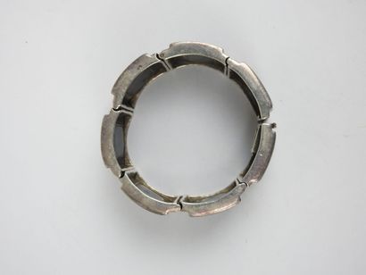 Art Deco cuff bracelet in 925/1000th sterling...