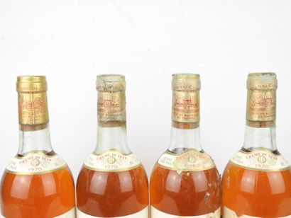 4 bottles Château Caillou Barsac Sauternes...