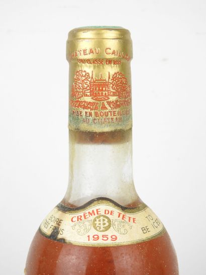 1 bottle Château Caillou Barsac Sauternes...