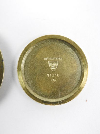 TISSOT: Stylist gold-plated pocket watch,...