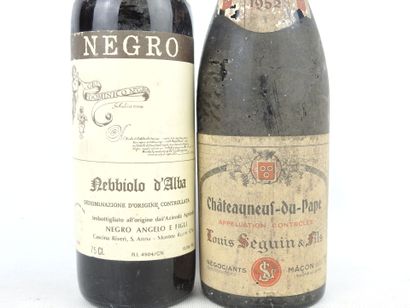 2 bottles including Nebbiolo d'Alba Negro...