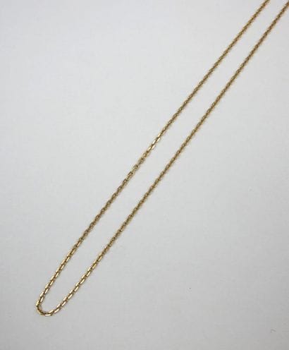 CHAIN in yellow gold 750/1000e. 6,17g. L.61...