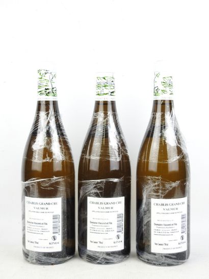3 Bottles CHABLIS Valmur 
