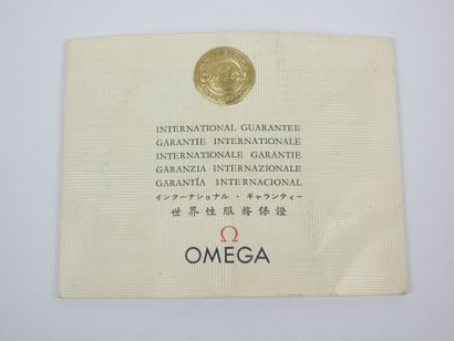 OMEGA: Ladies' watch in yellow gold 750/1000,...