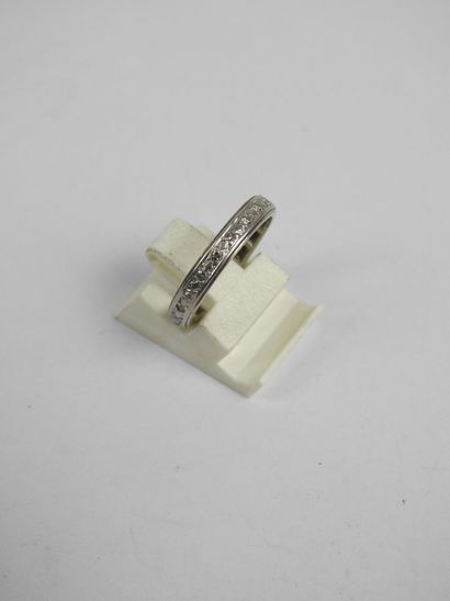 AMERICAN ALLIANCE in 750/1000th white gold...