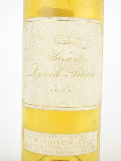 1 bottle BLANC DE LYNCH BAGES 1990. Label...