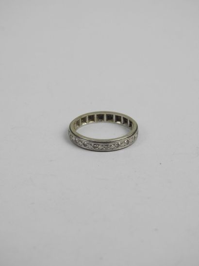 AMERICAN ALLIANCE in 750/1000th white gold...