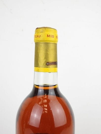 1 bottle CHATEAU D' YQUEM Sauternes 1983...
