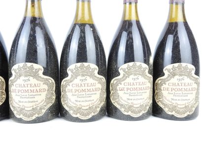 7 bottles Château de Pommard Jean-Louis Laplanche...