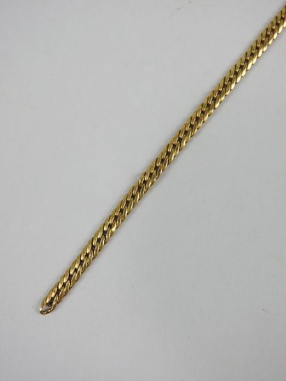 BRACELET in yellow gold 750/1000e. L. 18...
