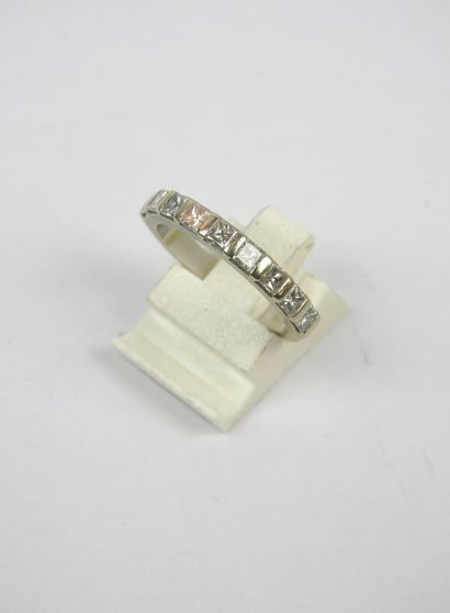 HALF ALLIANCE 750/1000 white gold set with...