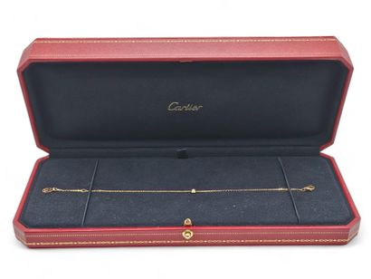 CARTIER.
Yellow gold 750 thousandths bracelet,...