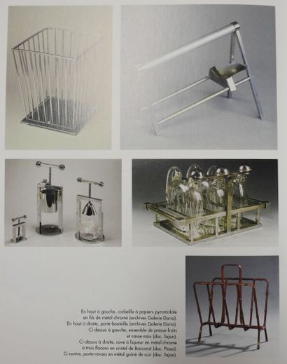 Jacques ADNET (1900-1984) and Baccarat attributed...