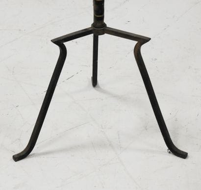 Work from the 50's
Brass tripod floor lamp...