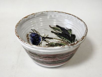 Albert THIRY (1932-2009)
Circular earthenware...