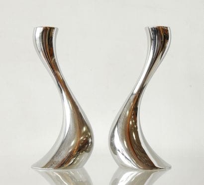 Georg JENSEN (1866-1935)
Pair of 