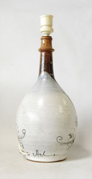 KERALUC - L'HELGUEN signed L'HEL 
Bottle-shaped...