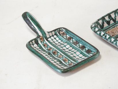 Robert PICAULT (1919-2000)
Earthenware set...